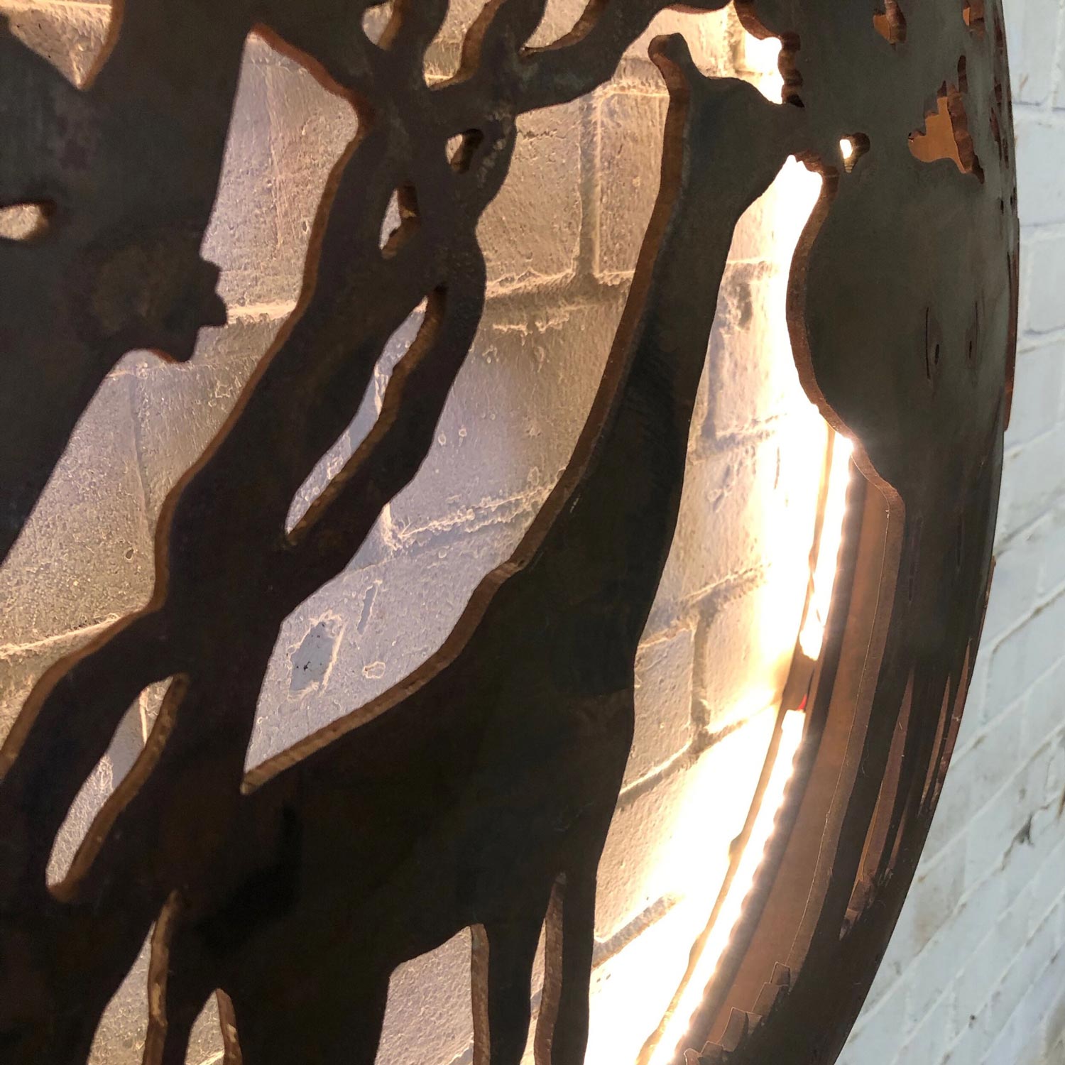 The Firepit Company - Africa Illuminated Wall Art