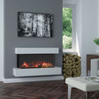 OER Alpine Electric Fireplace Suite