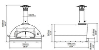 Fontana Marinara Build in Wood Fired Pizza Oven