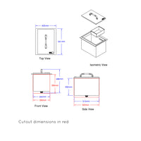 Bull Ice Chest With Cover & Drain