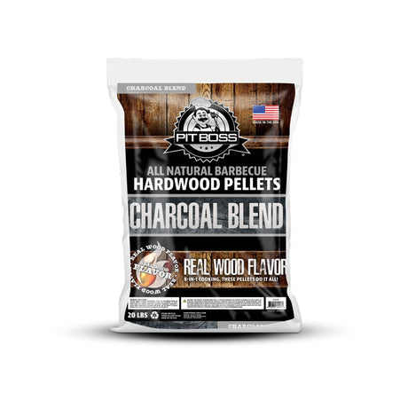 Pit Boss Charcoal Blend Wood Pellets - 9kg