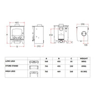Charnwood Bembridge Wood Burning Stove