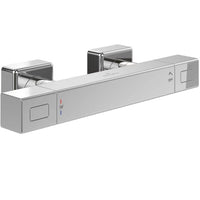 Villeroy & Boch Thermostatic Shower Mixer Set - Square Verve - Chrome