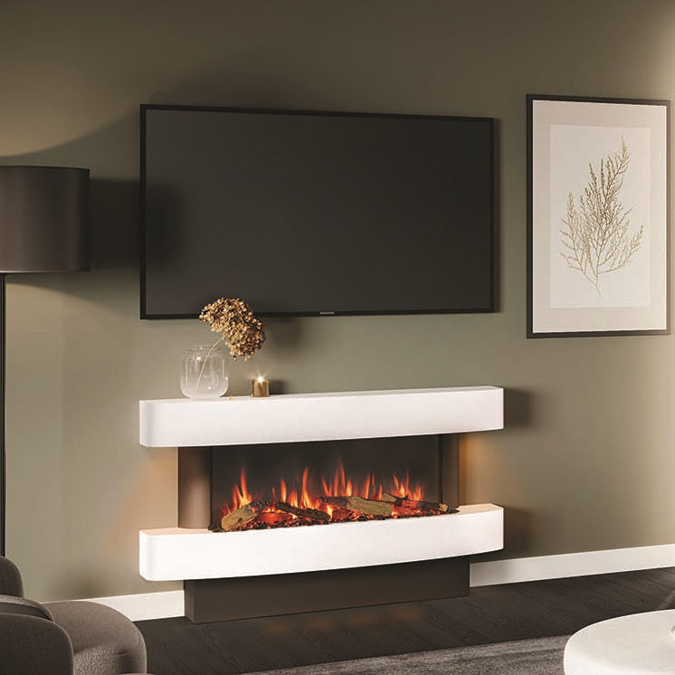 Gazco eStudio Cerreto 140 Electric Fire Suite