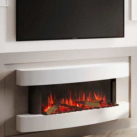 Gazco eStudio Cerreto 140 Electric Fire Suite