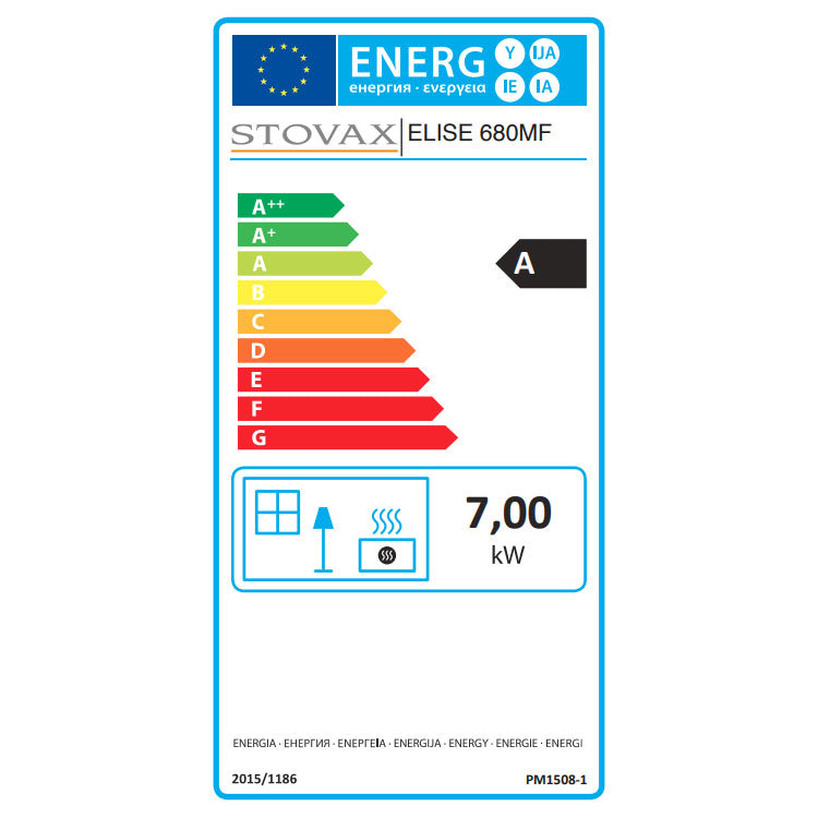 Stovax Elise 680 Inset Multi Fuel Cassette - DEFRA Approved - Eco Ready