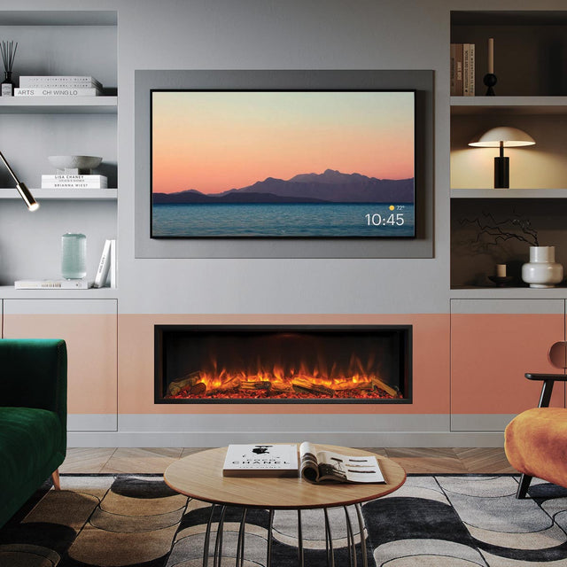 Gazco Fires - eReflex 135RW (Mk2) Electric Inset Fire - Free Mood Lighting Kit