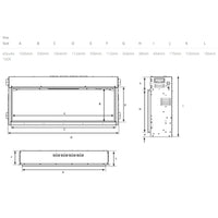 Gazco eStudio 105R Electric Inset Fire - Showroom Exclusive