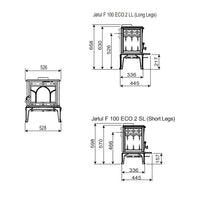 Jotul F100 ECO Wood Burning Stove