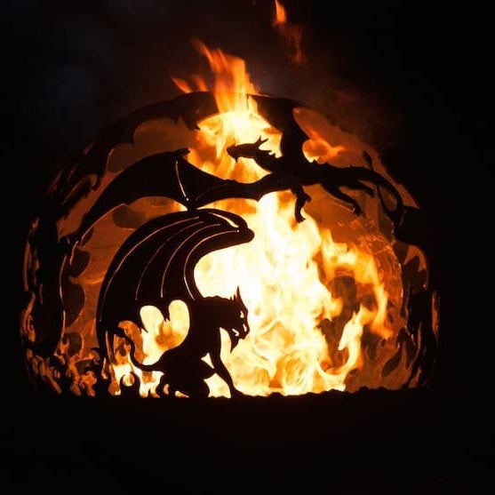The FirePit Company - Fighting Dragons Fire Pit