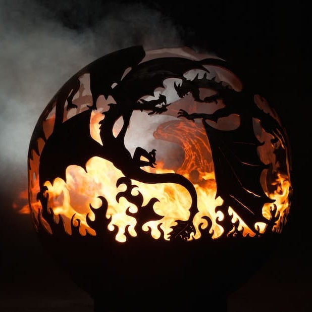 The FirePit Company - Fighting Dragons Fire Pit