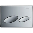 Geberit Kappa20 Modern Chrome Dual Flush Plate - Clearance