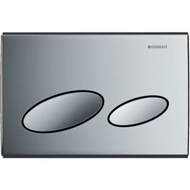 Geberit Kappa20 Modern Chrome Dual Flush Plate - Clearance