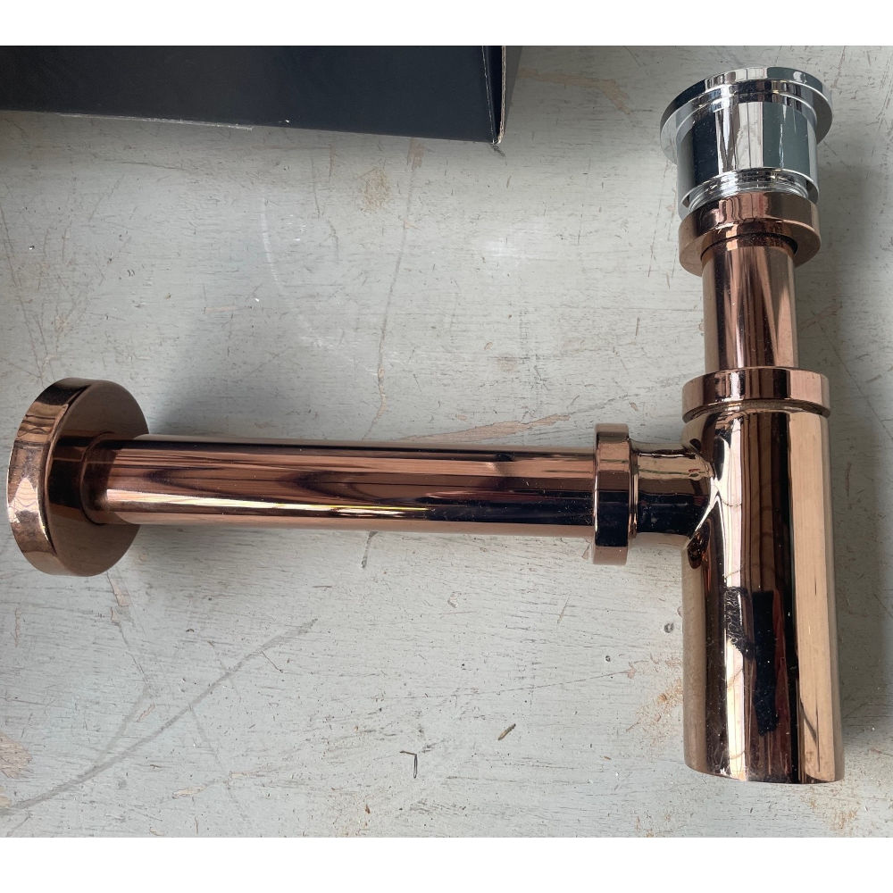 Gessi Ex-Display Bottle Trap PVD Copper Finish - Clearance