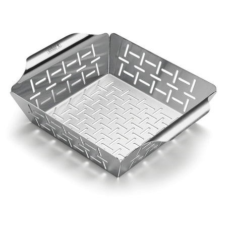 Weber Deluxe Grilling Basket - Stainless Steel Square