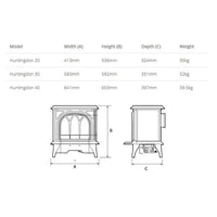 Gazco Huntingdon 20 Electric Stove