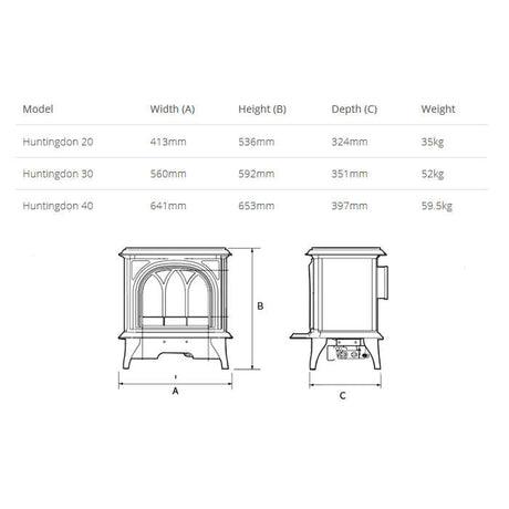 Gazco Huntingdon 40 Electric Stove