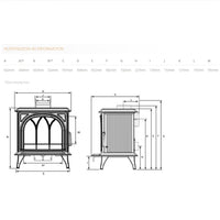 Stovax Huntingdon 40 Eco Wood Burning Stove - Showroom Exclusive
