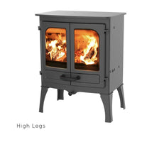 Charnwood Island I 5kW Eco Multi Fuel Wood Burning Stove - DEFRA Approved - EcoDesign Ready