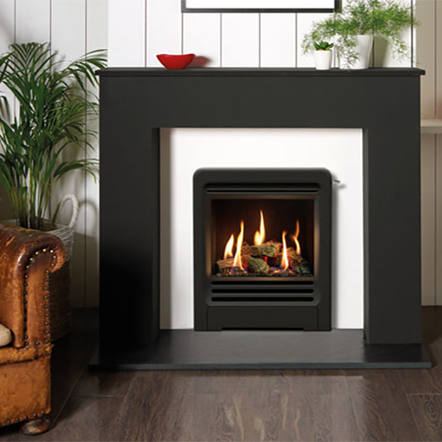 Gazco Logic HE Gas Fire - Beat Front - Balanced Flue