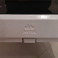 Jotul F163 Wood Burning Stove in White Enamel