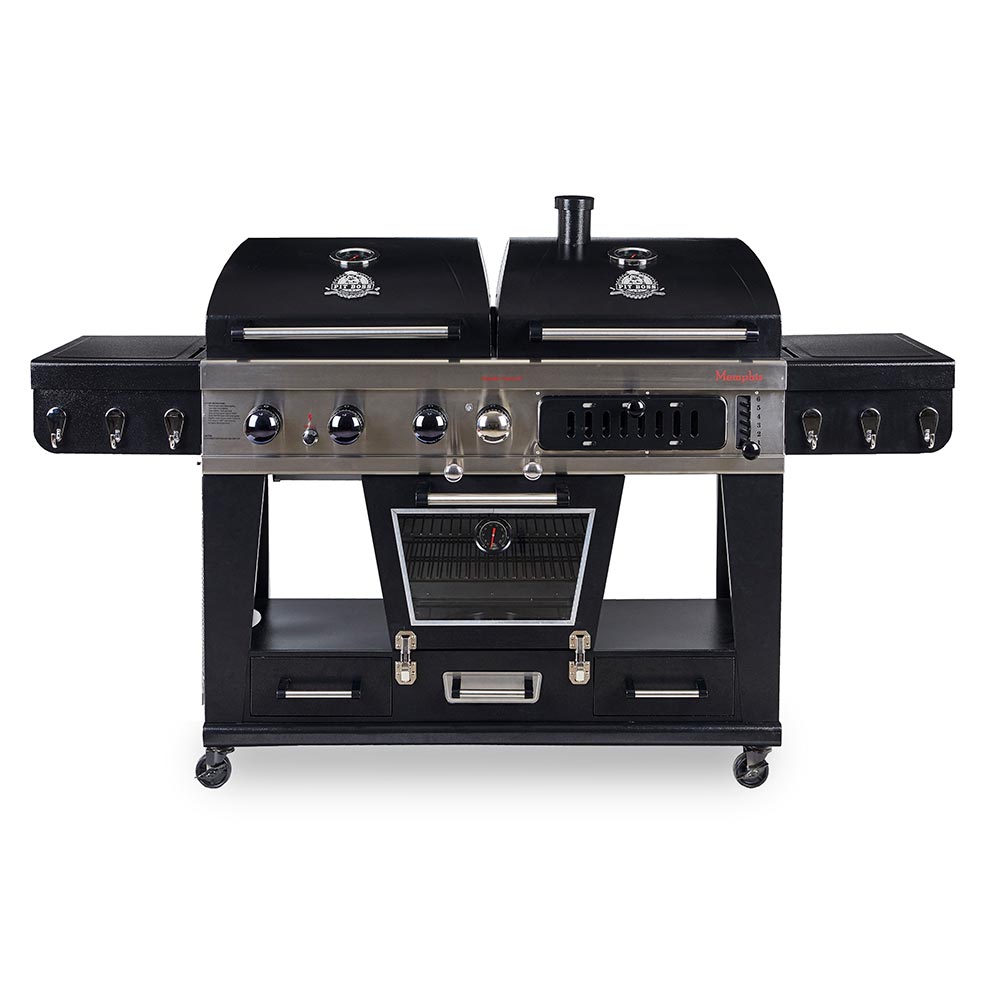 Pit Boss Memphis 1 Ultimate Grill - Multi Fuelled Grill - Free Cover