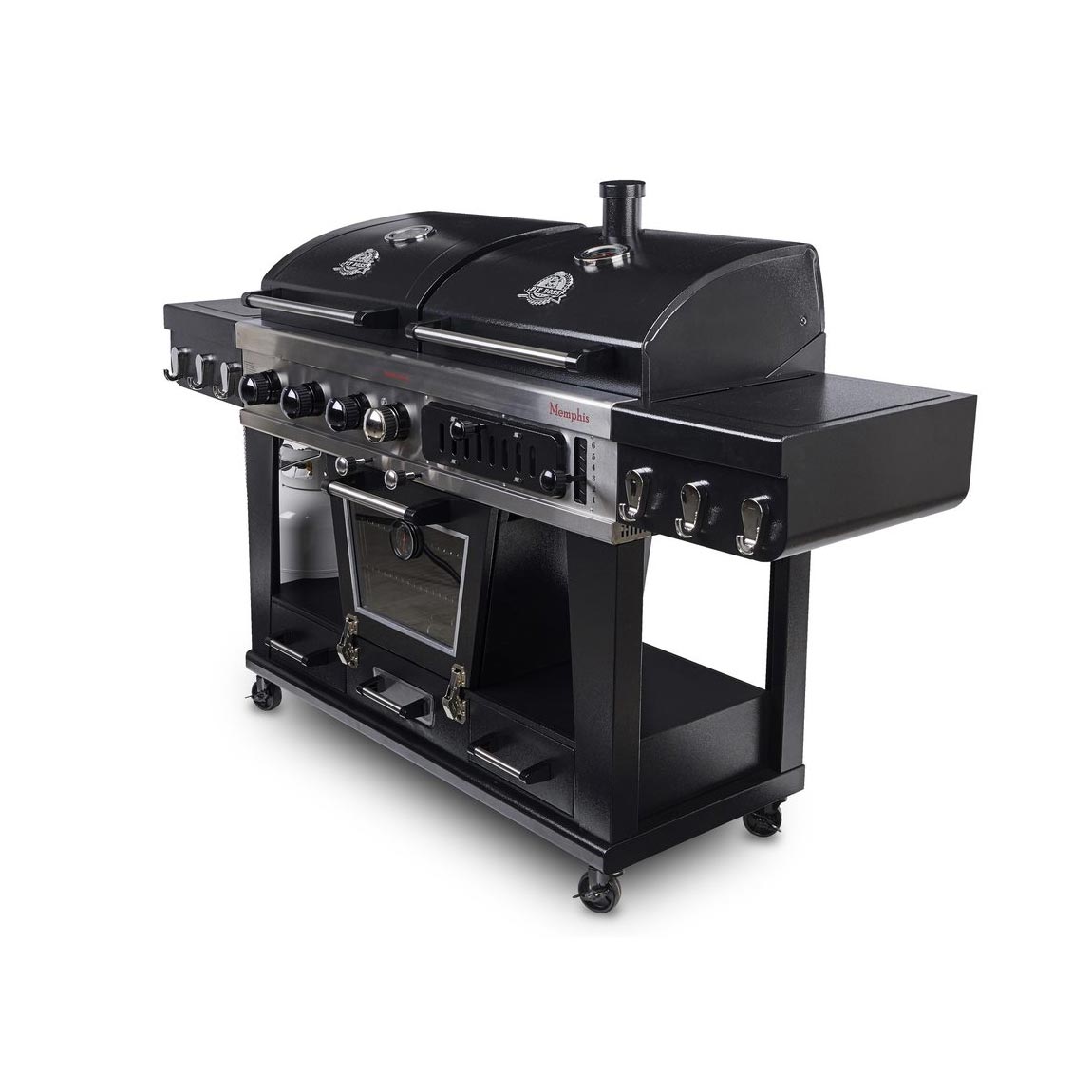 Pit Boss Memphis 1 Ultimate Grill - Multi Fuelled Grill - Free Cover