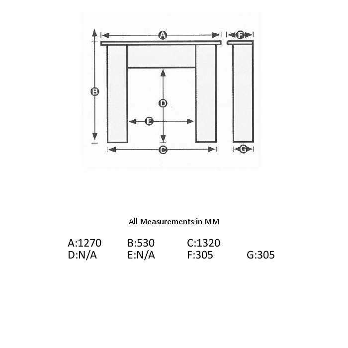 OER Monaco Electric Fireplace Suite