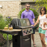 Broil King Monarch 390 Gas BBQ - Includes Side Burner & Rotisserie