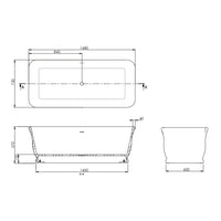 Imperial Mortlake Free Standing Bath