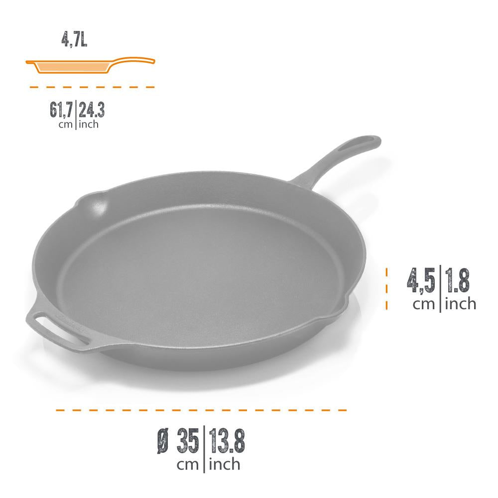 Petromax Fire Skillet with one pan handle