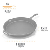 Petromax Fire Skillet with one pan handle
