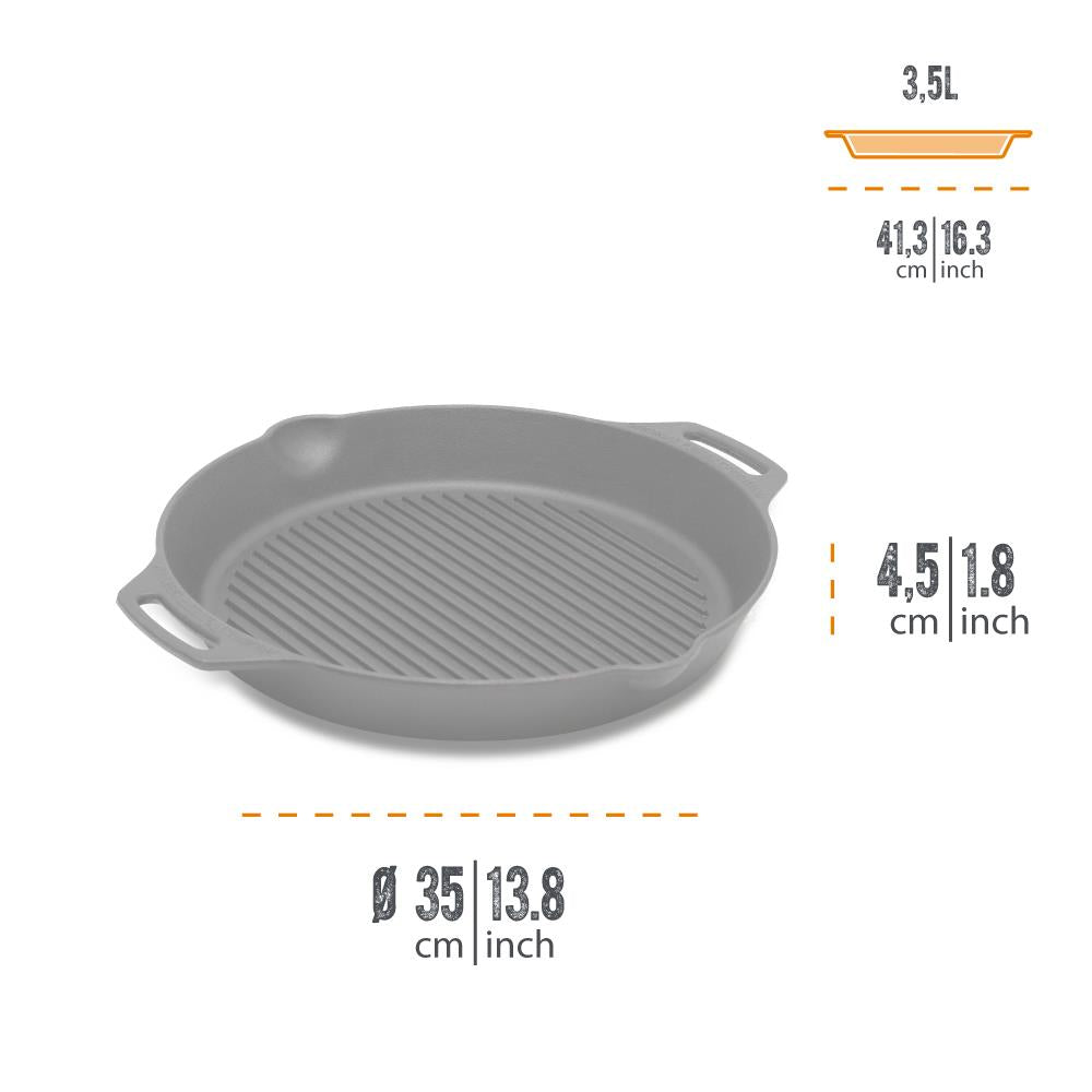 Petromax Grill Fire Skillet with two handles