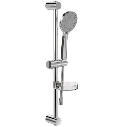 Villeroy & Boch Universal Showers Round Complete Shower Set with Slider Ride