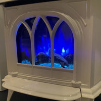 Gazco Huntingdon 30 Electric Stove with Tracery Door - Ivory - Ex Display