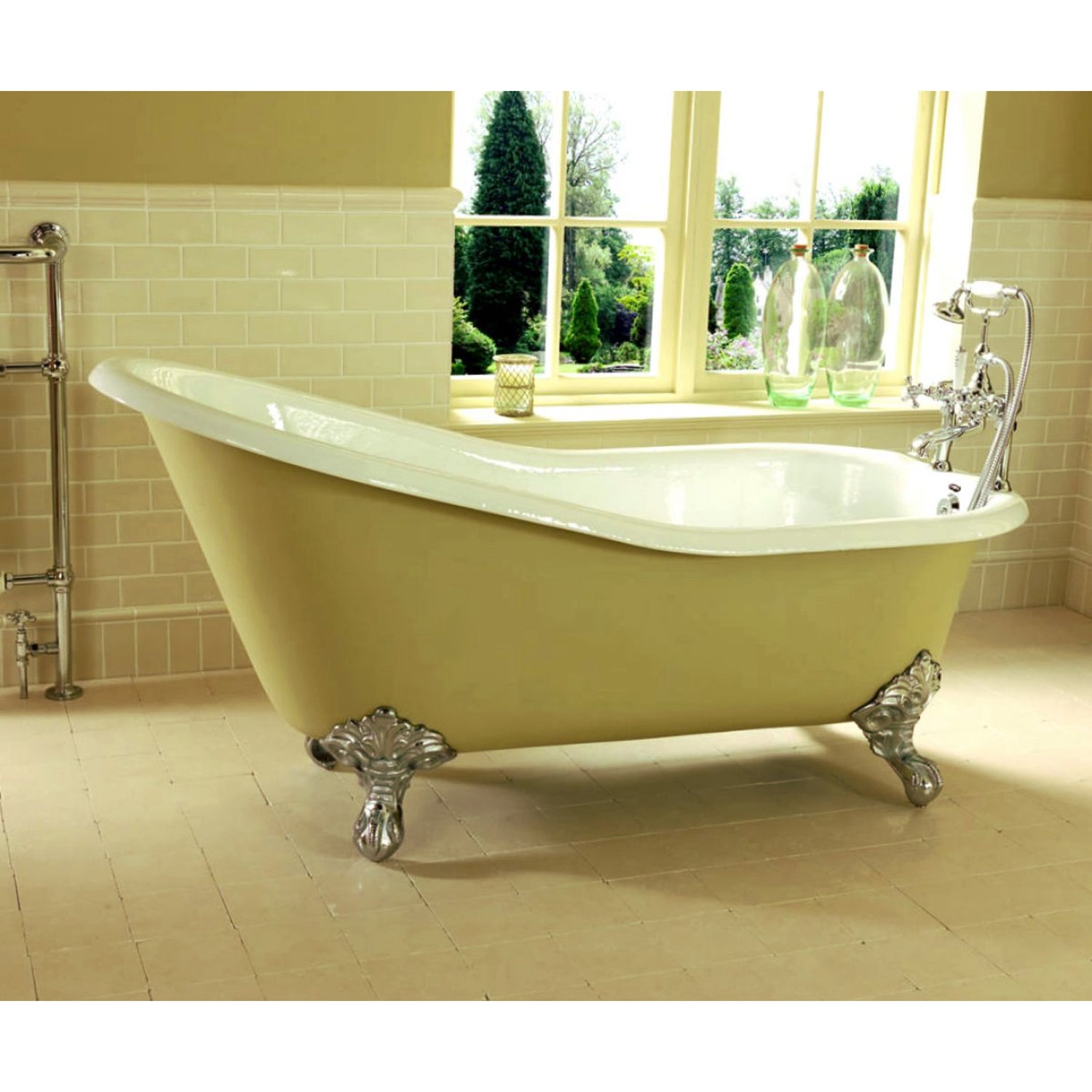 Imperial Ritz Cast Iron Free Standing Slipper Bath