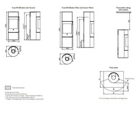 Scan 84-4 Classic Maxi Wood Burning Stove - DEFRA Approved