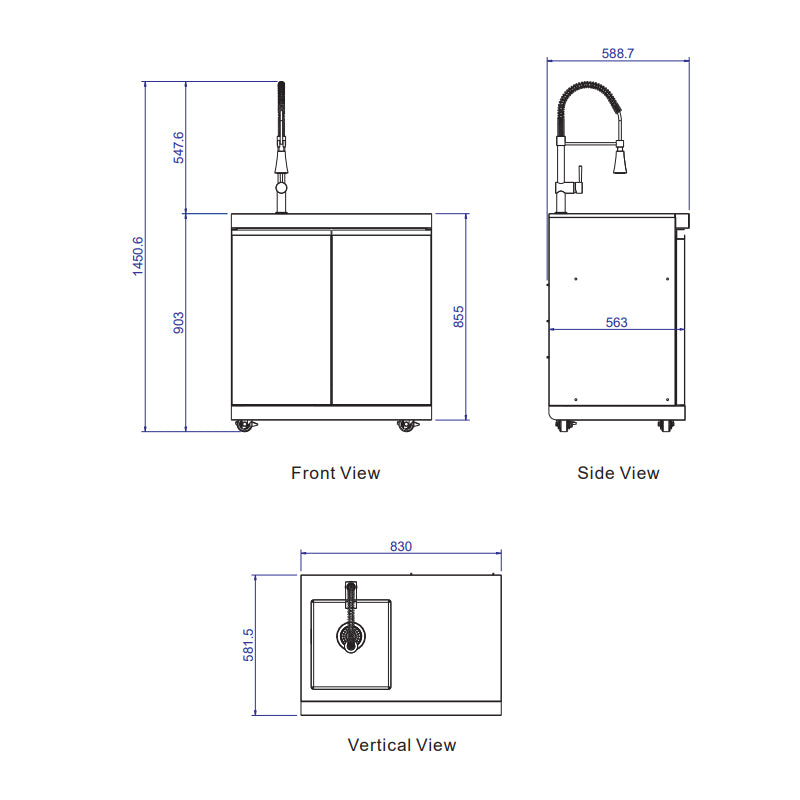 Whistler Cirencester Sink Cabinet