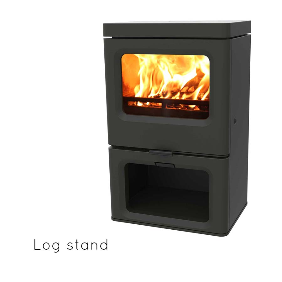Charnwood Skye 5 Eco Multi Fuel Wood Burning Stove - 5kW - DEFRA Approved - EcoDesign Ready