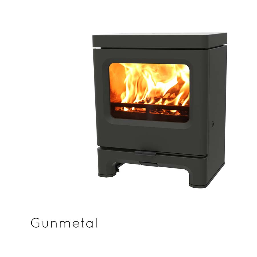 Charnwood Skye 5 Eco Multi Fuel Wood Burning Stove - 5kW - DEFRA Approved - EcoDesign Ready