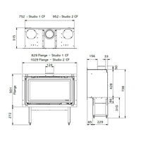 Studio 2 Conventional Flue Natural Gas