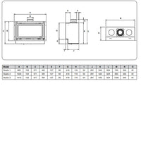 Gazco Studio 2 Glass Fronted Inset Gas Fire - Conventional Flue