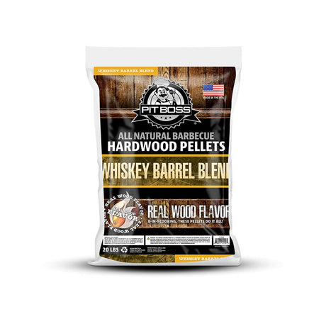 Pit Boss Whiskey Barrel Blend Wood Pellets - 9kg