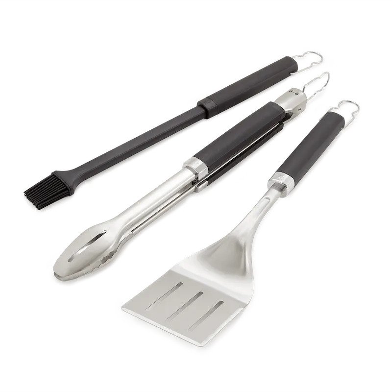 An image of Weber Precision 3-Piece Grill Tool Set