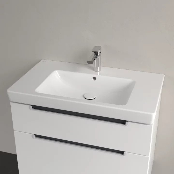 An image of Villeroy & Boch Subway 2.0 Vanity Washbasin, 800 x 475 x 175 mm - Not Required