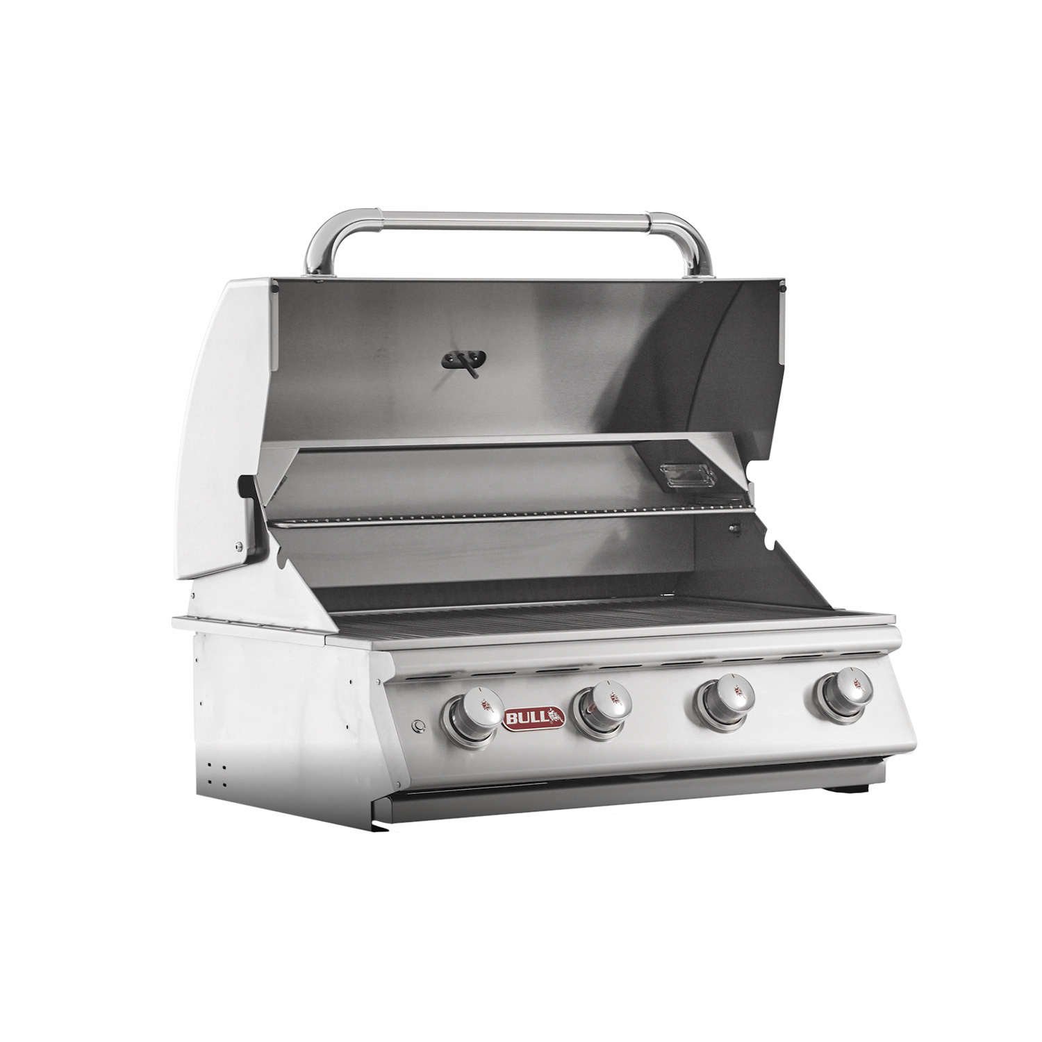 An image of Bull BBQ Component Lonestar Built-in 4 Burner Gas BBQ Grill - Stainless Steel - ...