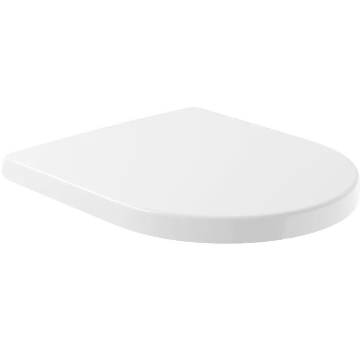 An image of Villeroy & Boch Architectura Standard Toilet Seat and Cover - White Alpin