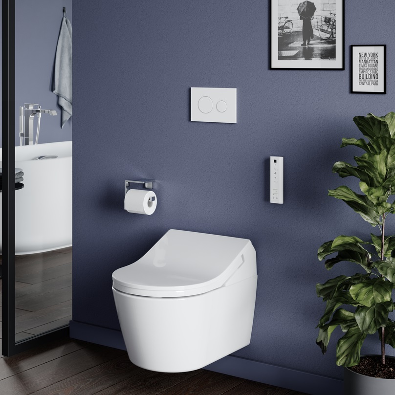 An image of TOTO Neorest WX1 Washlet Wall Hung WC