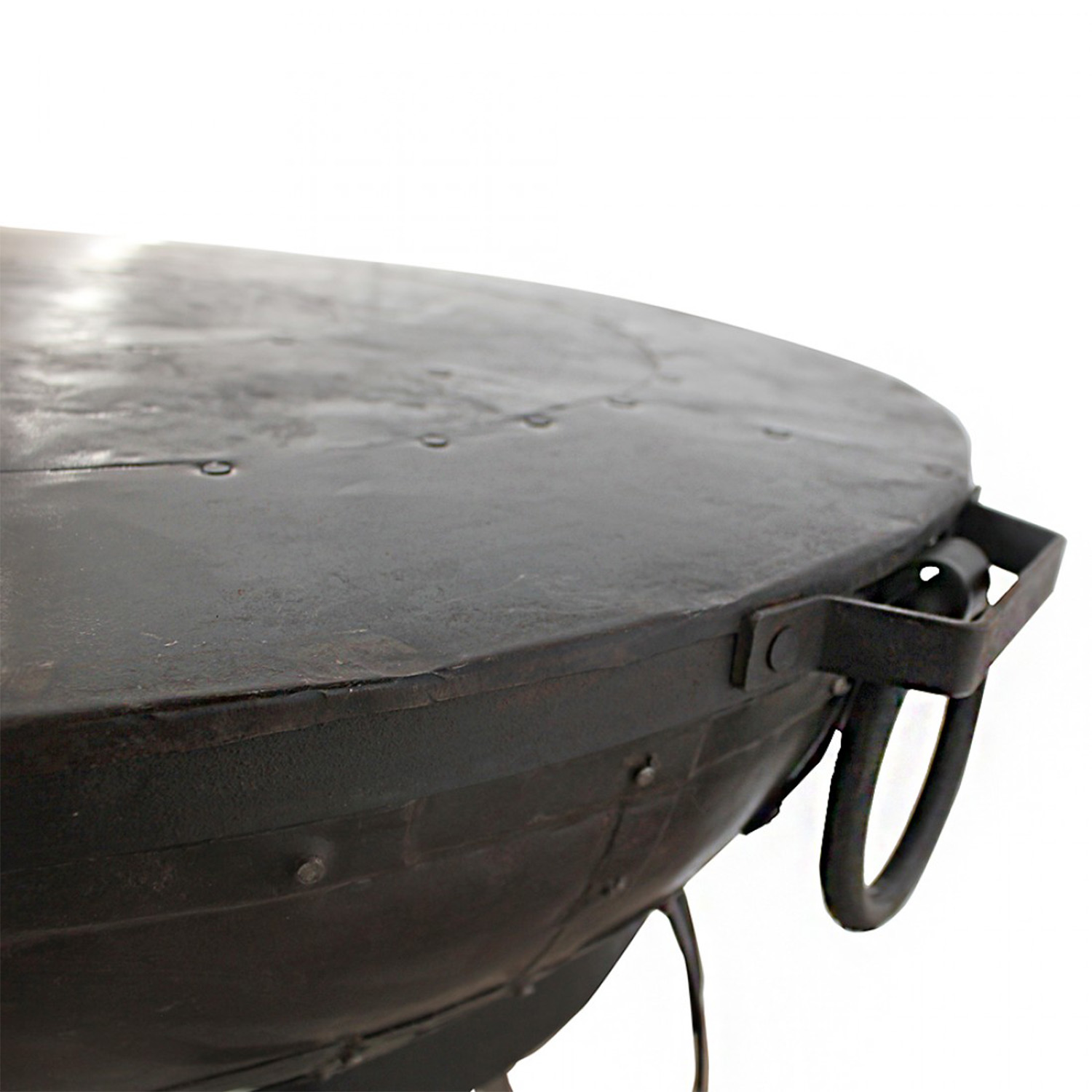 An image of Kadai Fire Bowl Shield - Available in Three Sizes - For Kadai 60cm Bowl