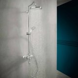 Axor Montreux Showerpipe With Thermostatic Mixer Overhead Shower